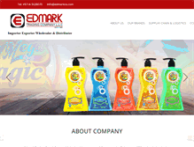 Tablet Screenshot of edmarkco.com